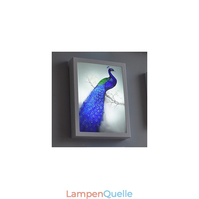 Integrierte moderne zeitgenössische moderne zeitgenössische Malerei-Funktion für Ambient Light Wandleuchten