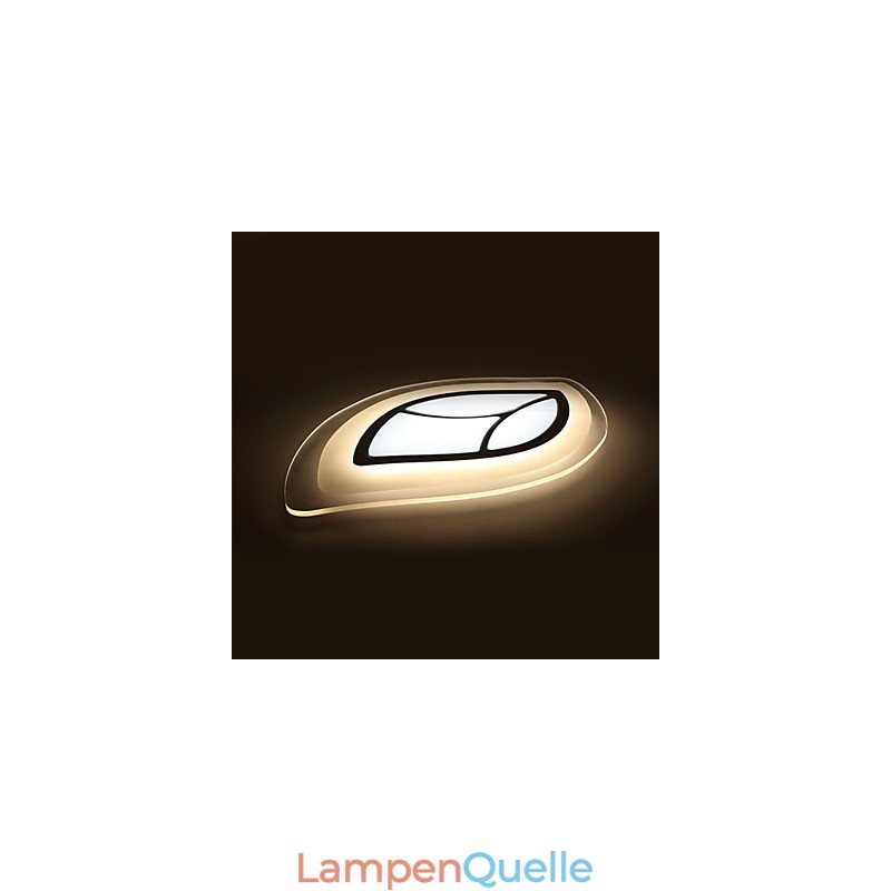 Moderne zeitgenössische Unterputzmontage aus Metall