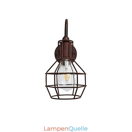 Wandleuchte Wandleuchter Wand Rostfarben Retro Wandlampe Wandleuchte Wandleuchter Wand Rostfarben Retro Wandlampe