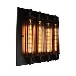 Wandleuchte Wandleuchter Wand Eisen Wandlampe 4 in 1 Wandlampe