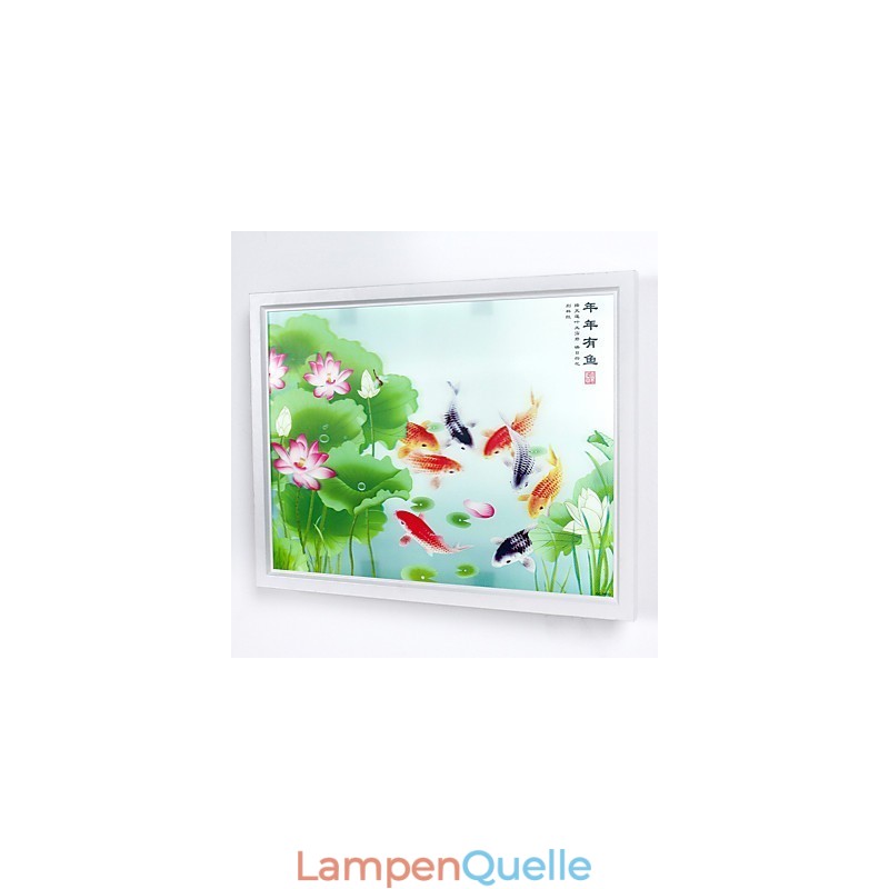 Integrierte moderne zeitgenössische moderne zeitgenössische Malerei-Funktion für Ambient Light Wandleuchten