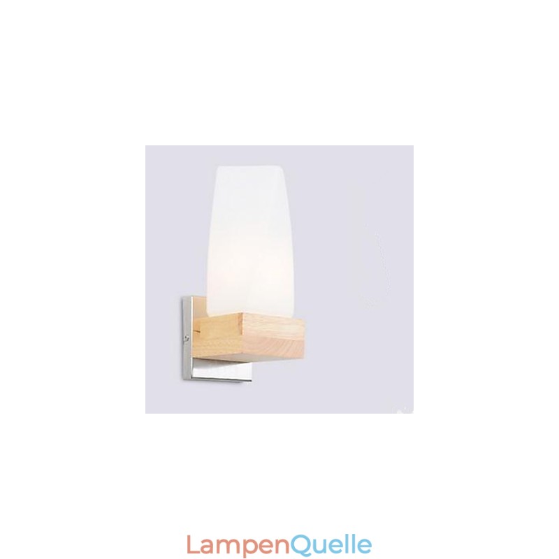 Einfachheit Nordic Holz Kunst Wohnzimmer Korridor Balkon Glas Massivholz Wand Lampe Von Schlafzimmer Die Kopf EINES Bettes