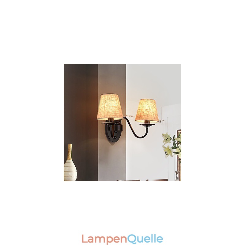 Rustikale Lodge Einfache Vintage Malerei Feature Umgebungslicht Wandleuchten Wandleuchte
