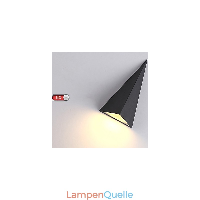 Integrierte Neuheit Moderne zeitgenössische Funktion für Mini-Stil Umgebungslicht Wandleuchten Wandleuchte Outdoor wasserdichte Wandlampe