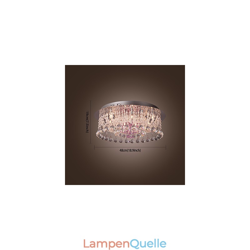 Luxus Kristall Kronleuchter mit 12 Lichtern Louis Design