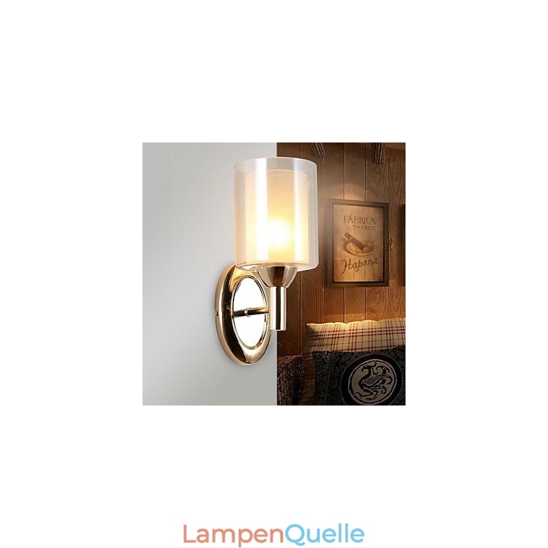 Moderne zeitgenössische galvanisierte Feature Uplight Wandleuchten Wandleuchte