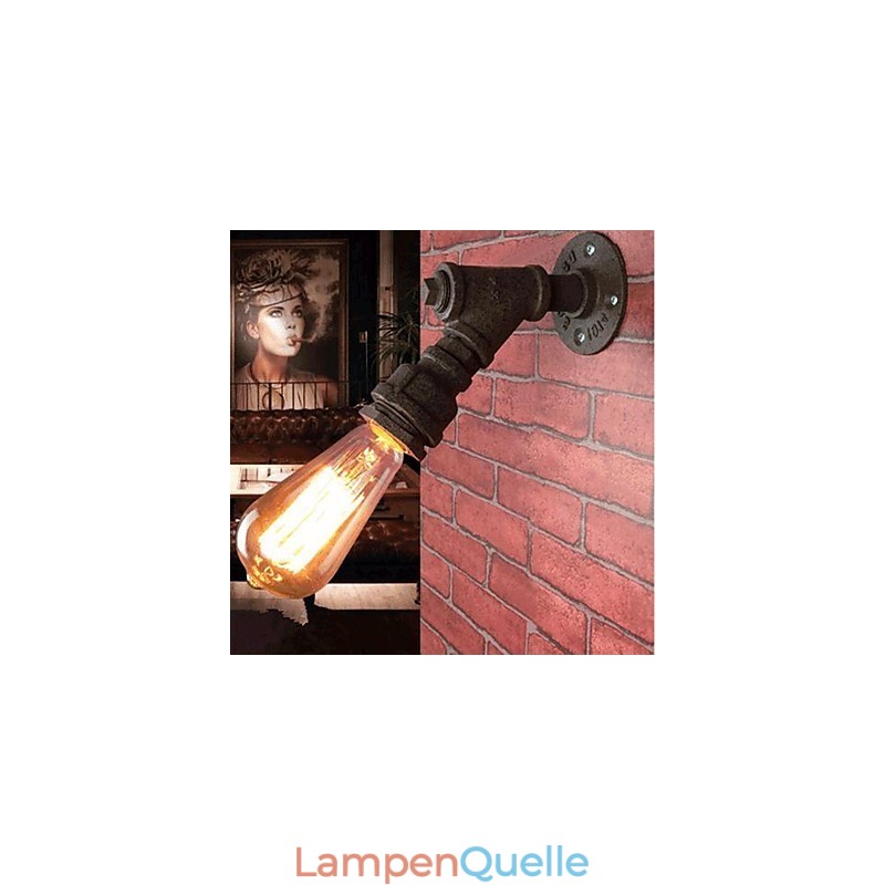 Rustikale Lodge-Malerei-Funktion für Arc Ambient Light Wandleuchten Wandleuchte
