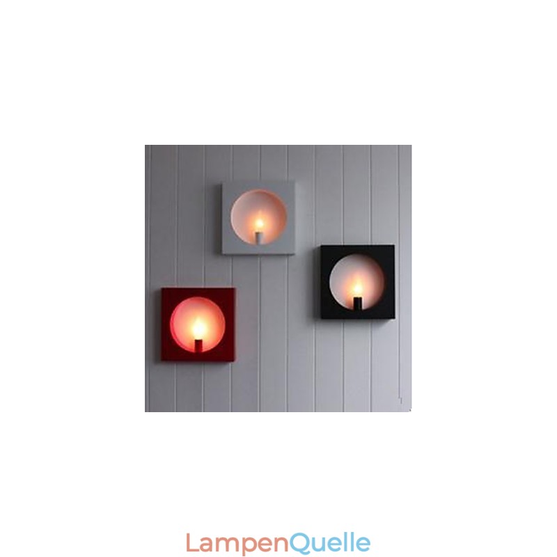 Moderne einfache Eisenkunst-Wandlampe, kreative Wohnzimmer-Hintergrundhalle, Kopfteil des Bettes, quadratischer Rahmen, Dekorationslampen und Laternen