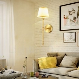 Traditionelle klassische Wandleuchten aus Kupfer für den Innenbereich mit einer Leuchte