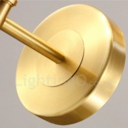 Traditionelle klassische Wandleuchten aus Kupfer für den Innenbereich mit einer Leuchte