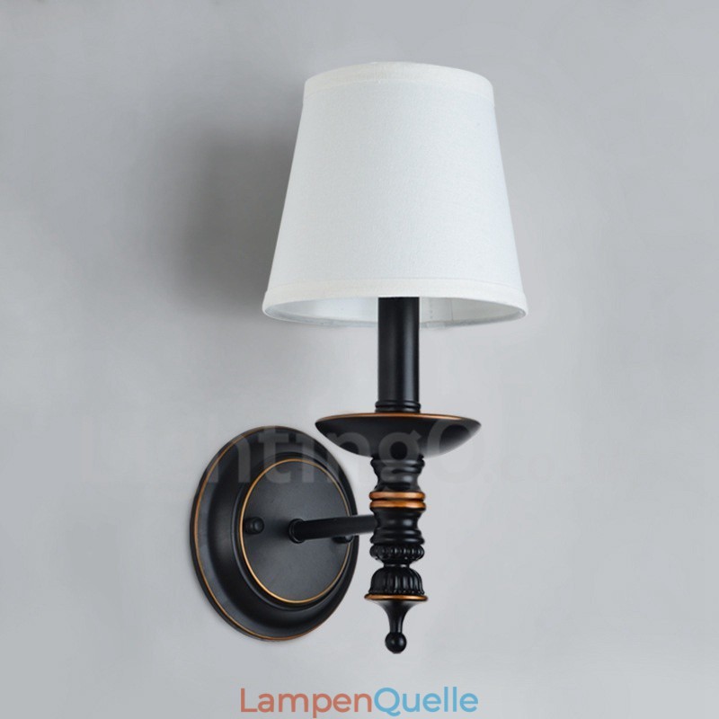 Traditionelle klassische Wandleuchten für den Innenbereich mit einer Leuchte