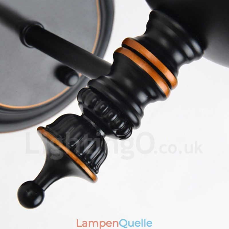 Traditionelle klassische Wandleuchten für den Innenbereich mit einer Leuchte