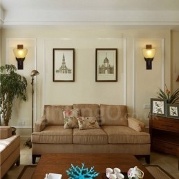 Traditionelle klassische Wandleuchten für den Innenbereich mit einer Leuchte