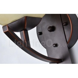 Traditionelle klassische Wandleuchten für den Innenbereich mit einer Leuchte