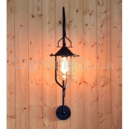 Retro Dock Wand Lampe Schwarz Wharf Wand Lichter Dock Wandleuchte Restaurant Wohnzimmer Cafe Bar Kleidung Shop