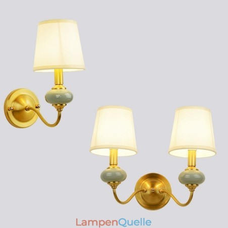 Luxuriöse, rustikale Retro-Wandleuchte aus Messing und Keramik im Vintage-Stil mit Glasschirm, speziell für Hotels, Büros, Ausstellungsräume, Wohnzimmer und Esszimmer Luxuriöse, rustikale Retro-Wandleuchte aus Messing und Keramik im Vintage-Stil mit Glasschirm, speziell für Hotels, Büros, Ausstellungsräume, Wohnzimmer und Esszimmer