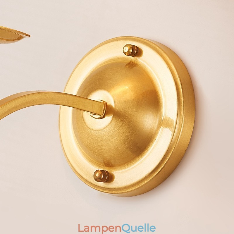 Luxuriöse, rustikale Retro-Vintage-Kerzen-Wandleuchte mit 1 Licht aus reinem Messing mit Stoffschirm, speziell für Hotel, Schlafzimmer, Ausstellungsraum, Wohnzimmer, Esszimmer