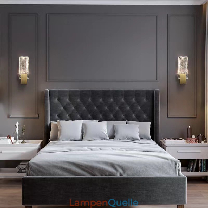 Postmodernen Minimalistischen Wohnzimmer Kristall Wandleuchten Amerikanischen Kunst Nacht Schlafzimmer Studie Wandleuchten