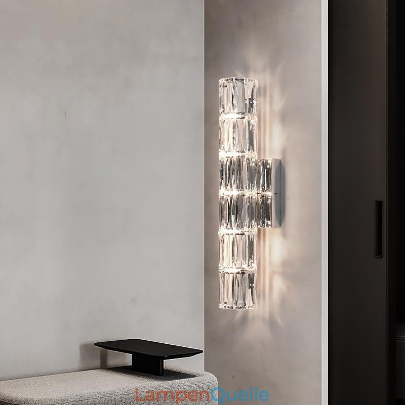 Wohnzimmer Wand Lampe Licht Luxus Einfache Schlafzimmer Nacht Lampe Hotel Lobby Gang Villa Projekt Edelstahl Kristall Wandleuchten