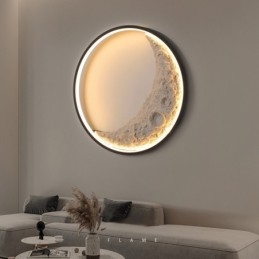 Nordic Indoor Runde Hintergrund Wand Dekorative Wandleuchten