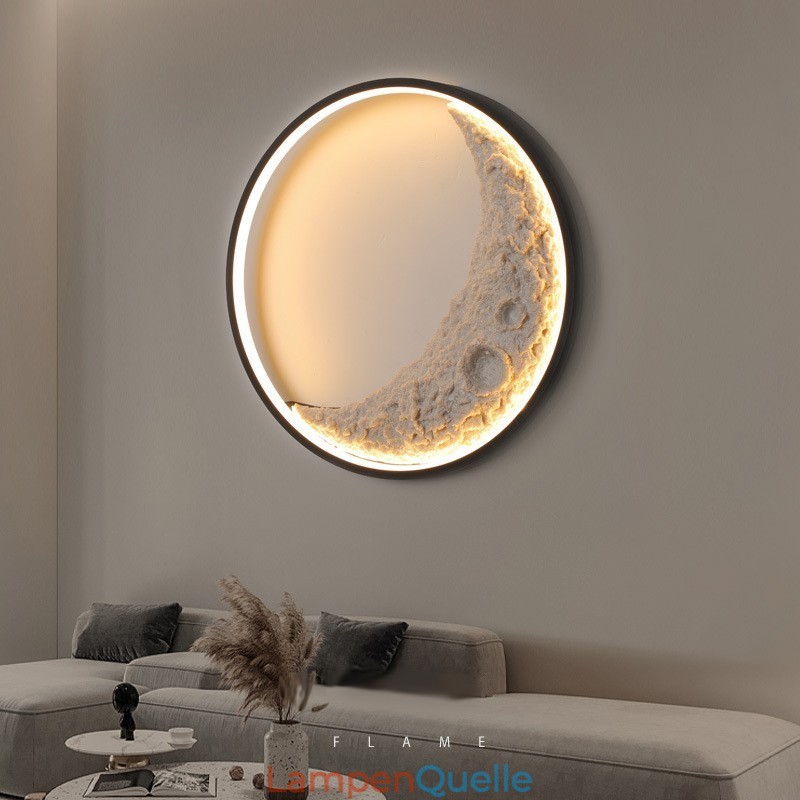 Nordic Indoor Runde Hintergrund Wand Dekorative Wandleuchten