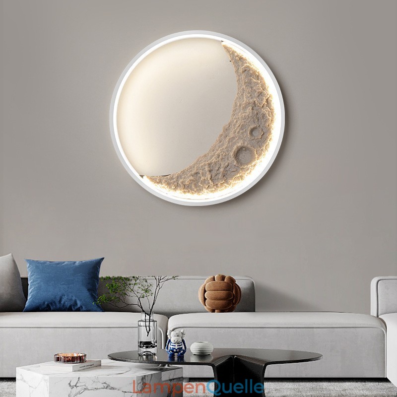 Nordic Indoor Runde Hintergrund Wand Dekorative Wandleuchten