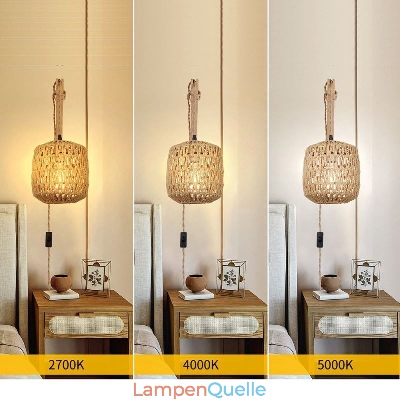 Amerikanischen Retro Wand Leuchte 3M Hanf Seil Hängen Linie Papier Seil Gewebt Lampenschirm
