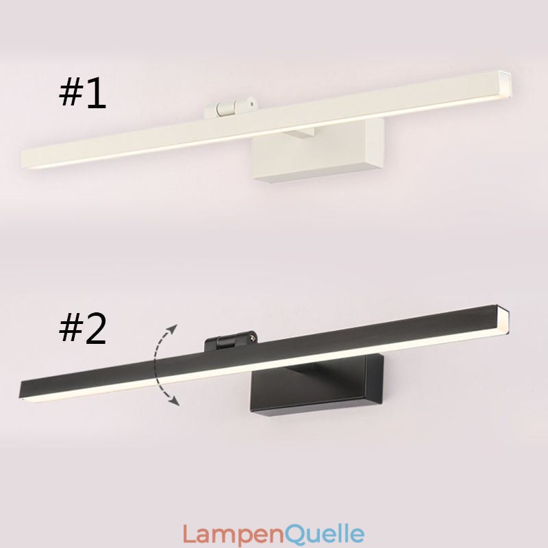 Nordic Stil Spiegel Front Licht Winkel Einstellbar Wand Lampe Waschraum