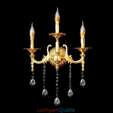 Europäische Wandleuchte Luxuriöse Wandleuchte Kristalltropfen Dekoration Lampe Nachttischbeleuchtung Europäische Wandleuchte Luxuriöse Wandleuchte Kristalltropfen Dekoration Lampe Nachttischbeleuchtung