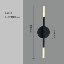 Wandleuchte Moderne minimalistische warme weiße kreative Wandleuchte