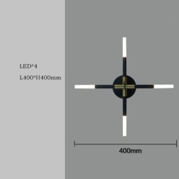 Wandleuchte Moderne minimalistische warme weiße kreative Wandleuchte