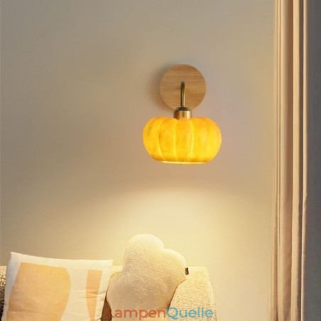Kürbis Wandleuchte Japanische Retro Wandleuchter Lampe Kürbis Wandleuchte Japanische Retro Wandleuchter Lampe