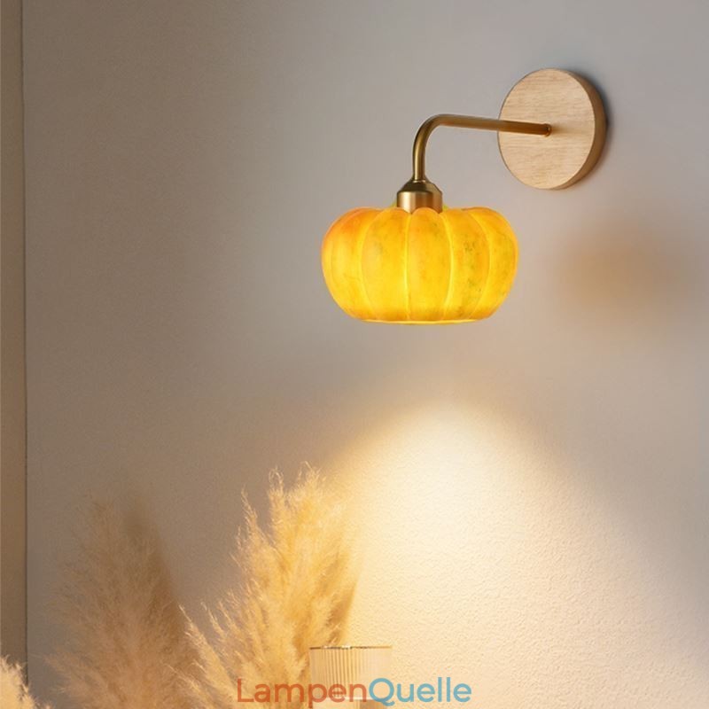 Kürbis Wandleuchte Japanische Retro Wandleuchter Lampe