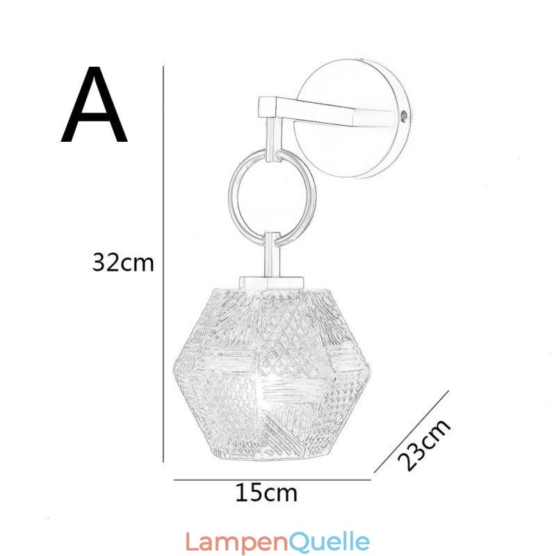 Moderne Wandleuchte Kreative Glas Wandleuchte Lampe