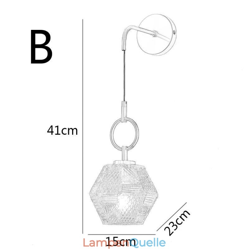 Moderne Wandleuchte Kreative Glas Wandleuchte Lampe