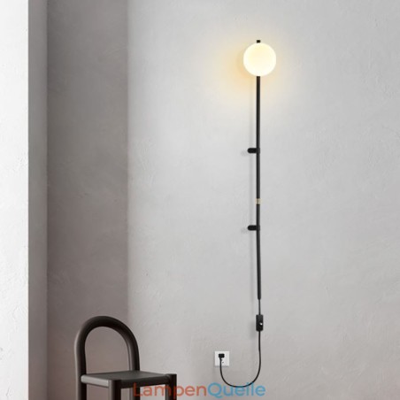 Globus Wandleuchte Beleuchtung Mid Century Magic Bean Wandlampe mit Stecker Globus Wandleuchte Beleuchtung Mid Century Magic Bean Wandlampe mit Stecker
