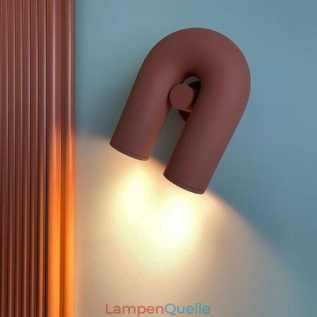 Wandleuchte U-Form Minimalistische Kreative Wandleuchte 90 Drehbarer Lampenschirm Wandleuchte U-Form Minimalistische Kreative Wandleuchte 90 Drehbarer Lampenschirm