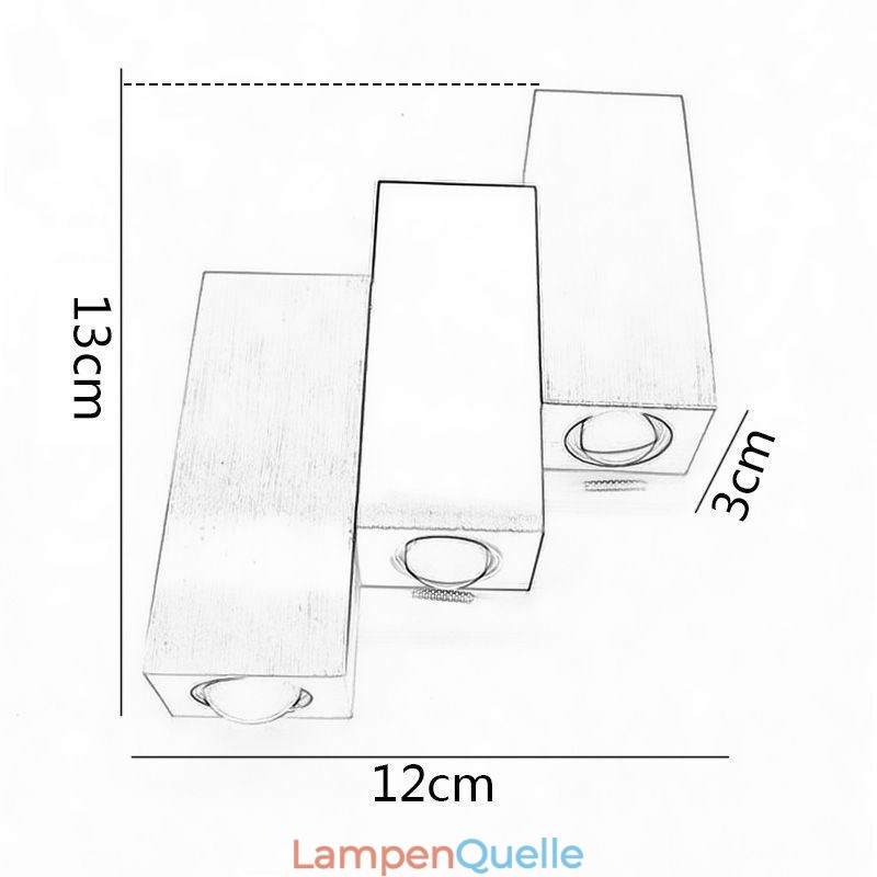 Moderne Wandleuchten Up And Down Wandleuchte Aluminium Wandleuchte