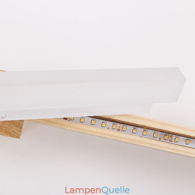 Spiegelleuchte Massivholz Wandleuchte Moderne Wandleuchte