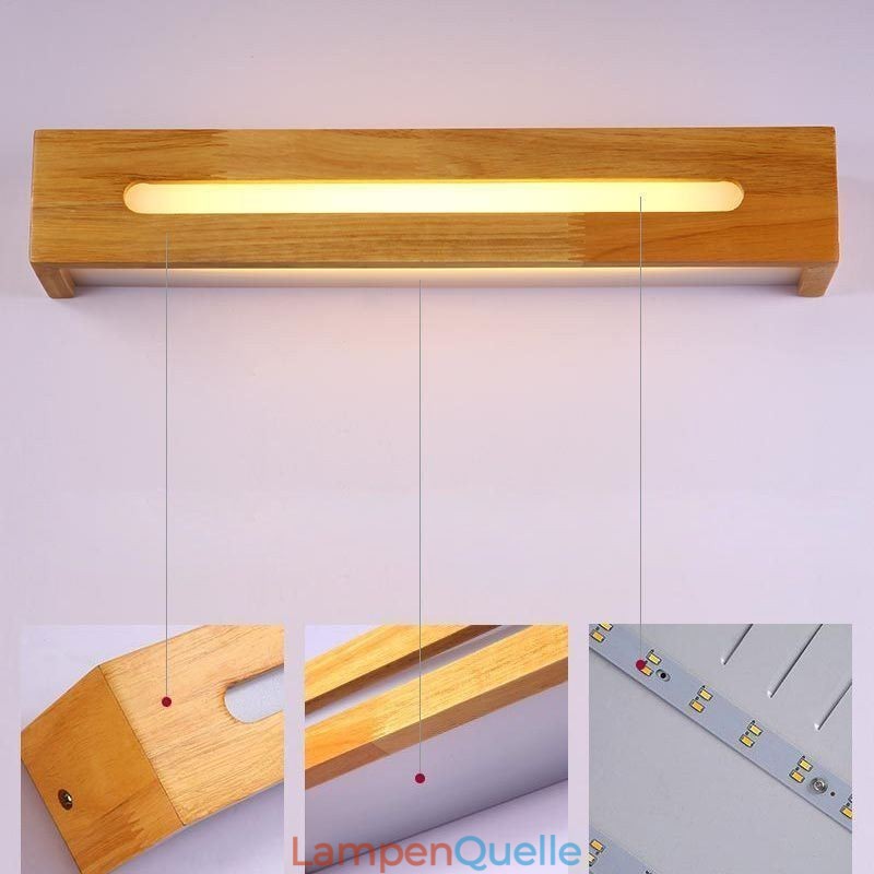Moderne Wand Holz Lampe Eingang Gang Lichter Nordic Nacht Wand Licht