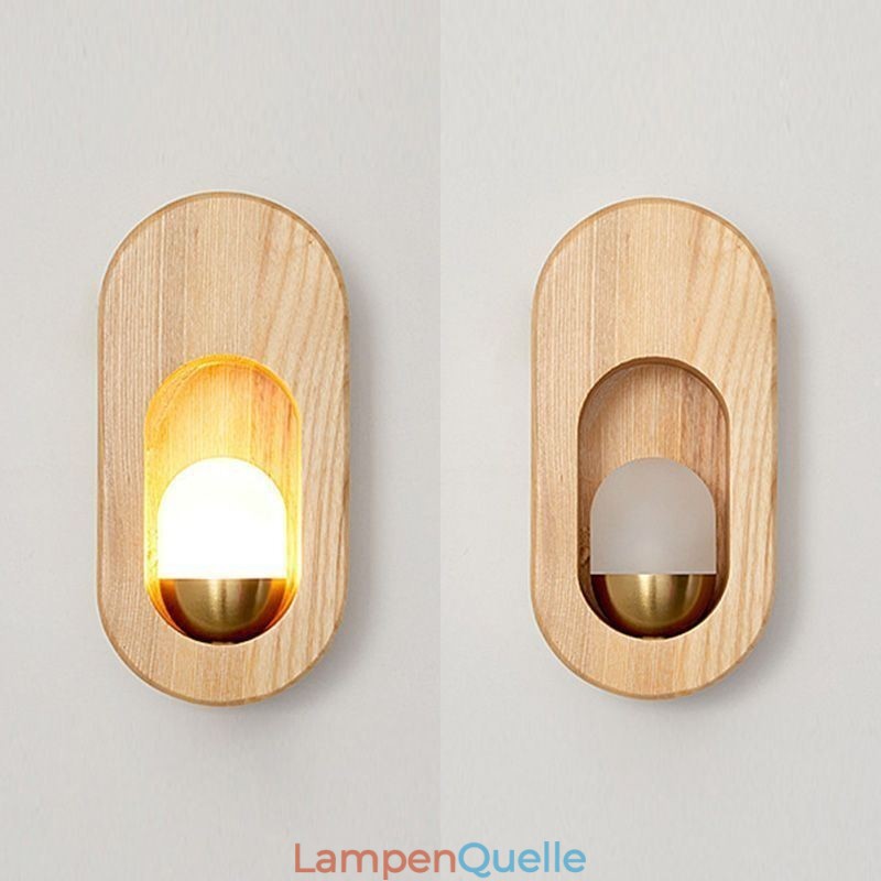 Japanische Dekoration Wandleuchte Holz Wandlampe Eingangsgang