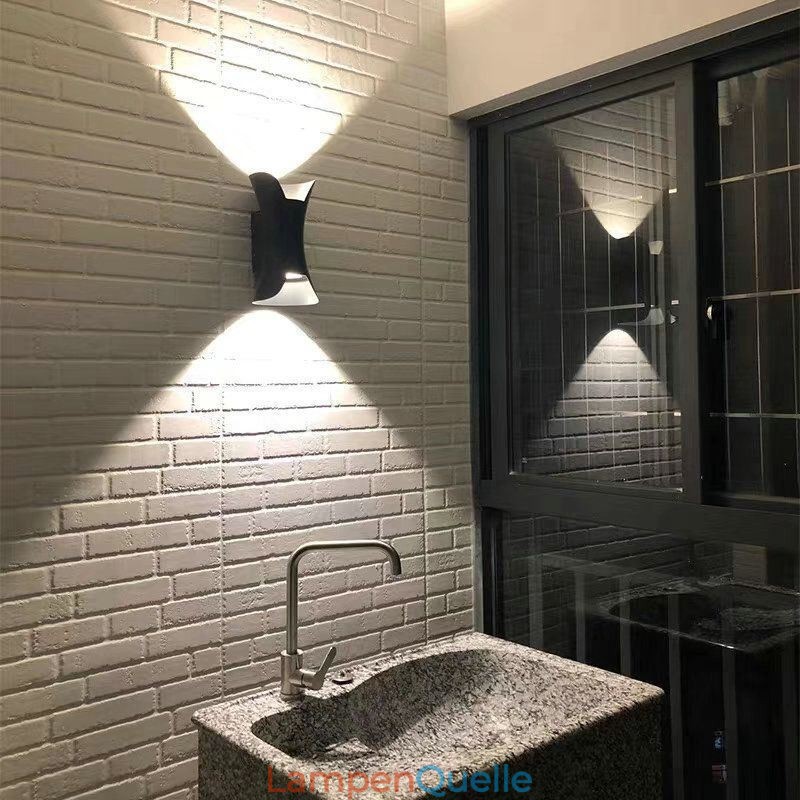Moderne Wand Lampe Wasserdichte Wand Licht Hof Balkon Korridor