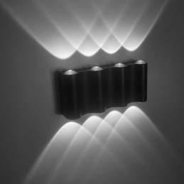 Wandleuchte Aluminium Balkon Oberflächenmontiertes Verandalicht