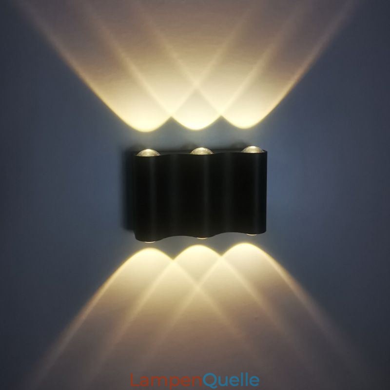 Wandleuchte Aluminium Balkon Oberflächenmontiertes Verandalicht