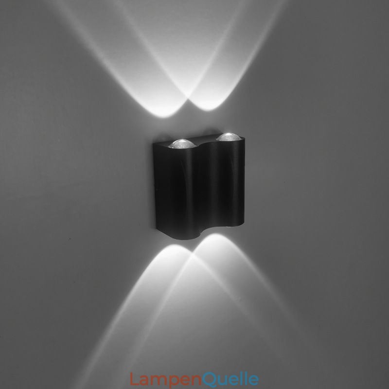 Wandleuchte Aluminium Balkon Oberflächenmontiertes Verandalicht