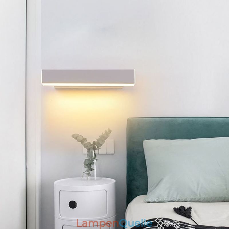 Wandleuchte Drehbar Nachttischlampe Aluminium