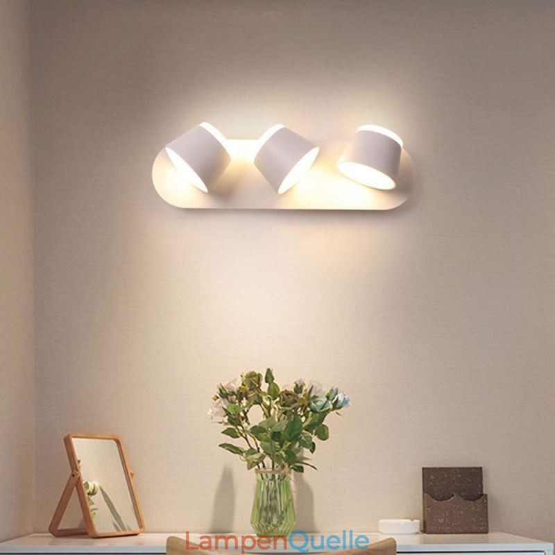 Moderne Wandleuchte Drehbare Wandlampe Aluminium