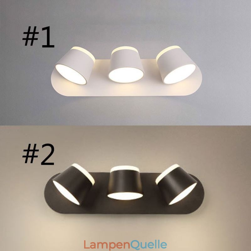 Moderne Wandleuchte Drehbare Wandlampe Aluminium