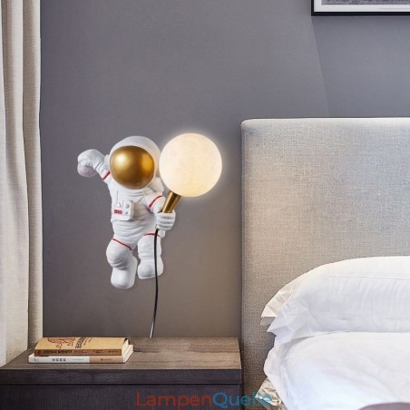 Moderne Wandleuchte Kreative Astronaut Harz Wand Licht Kinder Moderne Wandleuchte Kreative Astronaut Harz Wand Licht Kinder