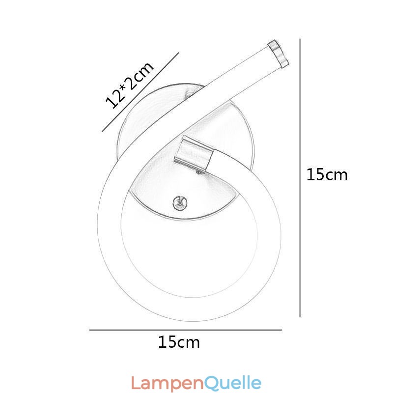 Zahlenleuchte Arabische Ziffer 6 Lampe